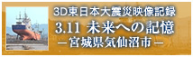 3D東日本大震災映像記録　3.11 未来への記憶 - 宮城県気仙沼市 -