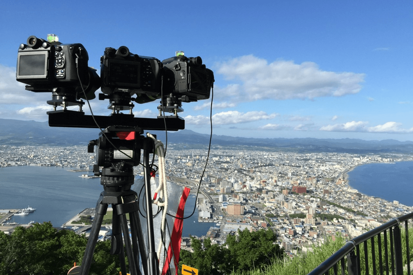 24時間タイムラプス撮影写真